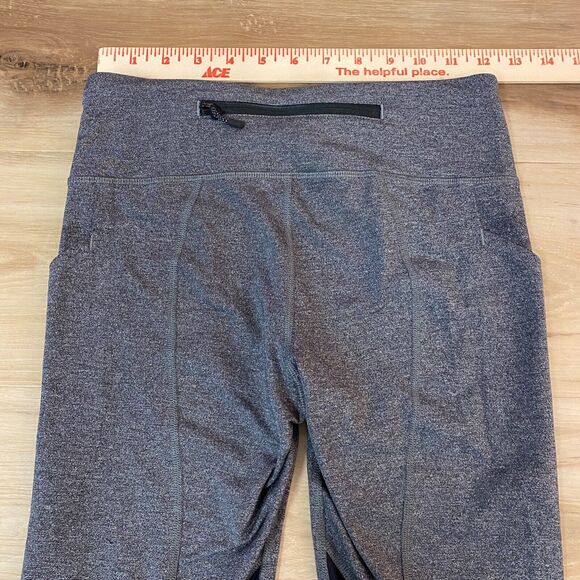 Lululemon Pants Womens 4 Gray Cropped Movement Leggings - Picture 7 of 9
